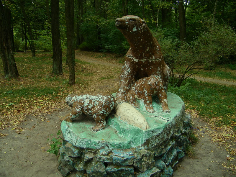 Скульптура в парке